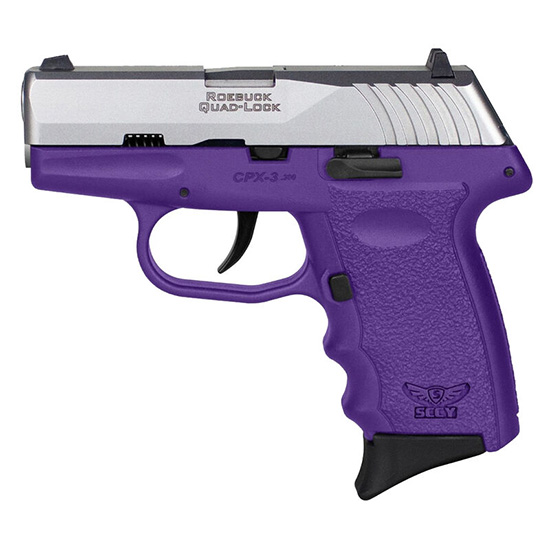 SCCY CPX-3 380ACP PURPLE SS NMS 2 10RD - Pistols